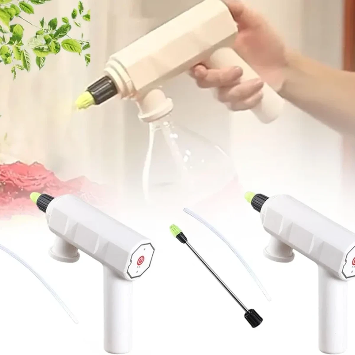 Rechargeable Electric Plant Spray Bottle Watering Can Automatic Watering Fogger USB Sanitizing Sprayer
