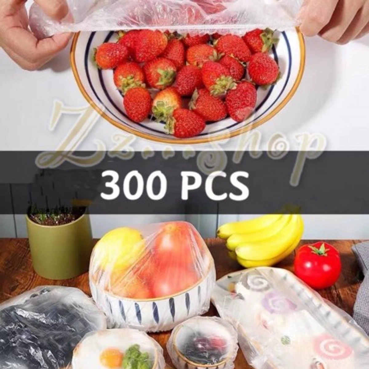 300 pcs food cover wrap