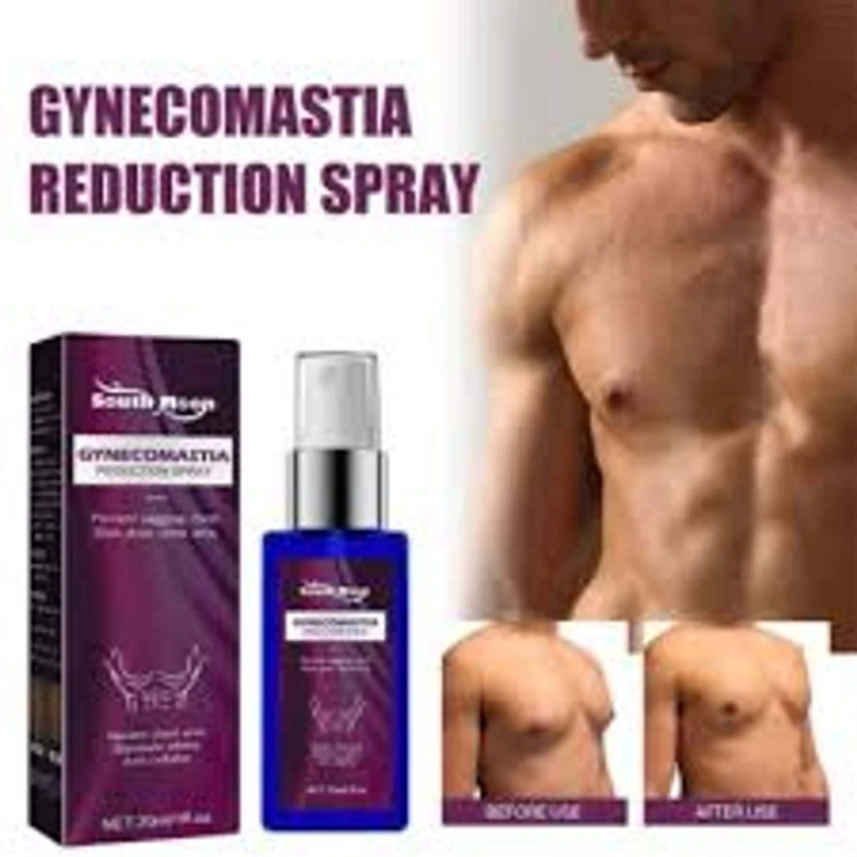 Breast Reduction Massage Oil Spray