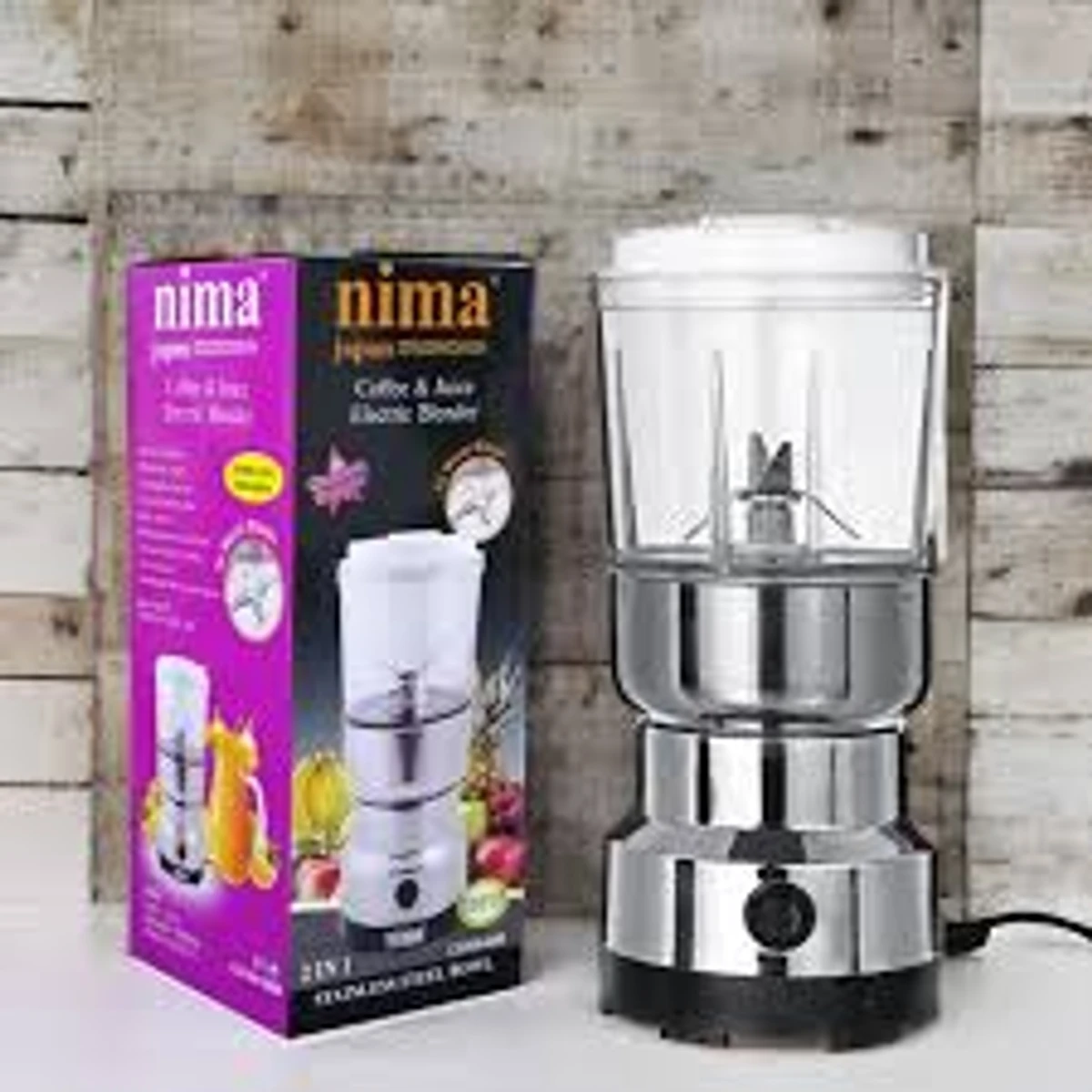 2 IN1 নিমা গ্রাইন্ডার, ব্লেন্ডার ও জুসার