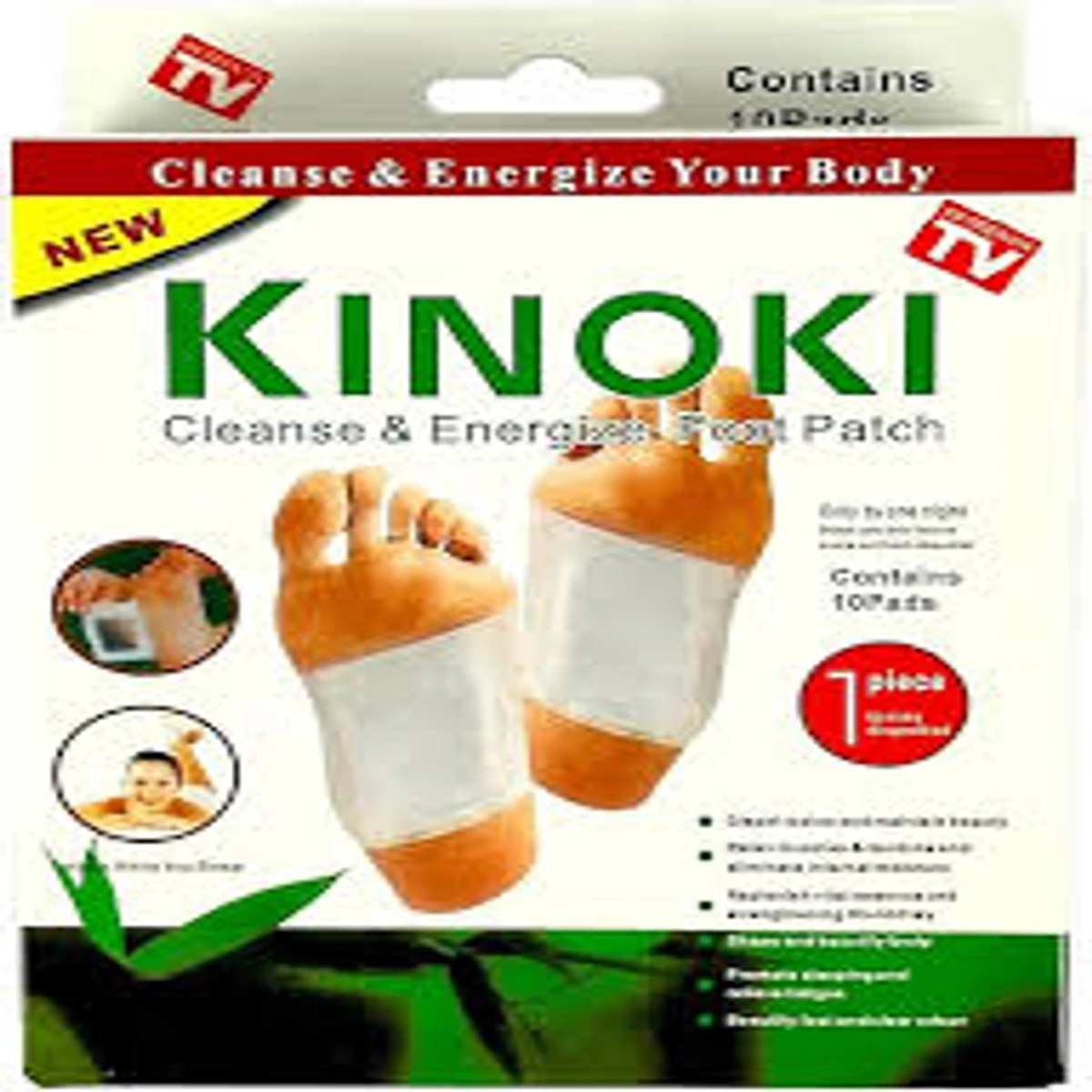 KINOKI DETOX FOOT PAD 10 PICAS