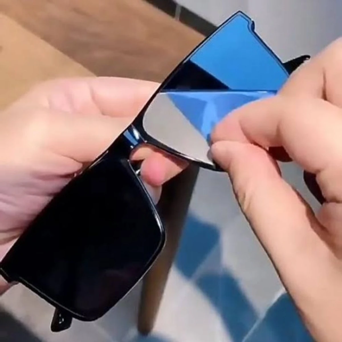 Original Double Poly New Stylish Black Sunglass for Men 2024 (ডাবল পলি সানগ্লাস)