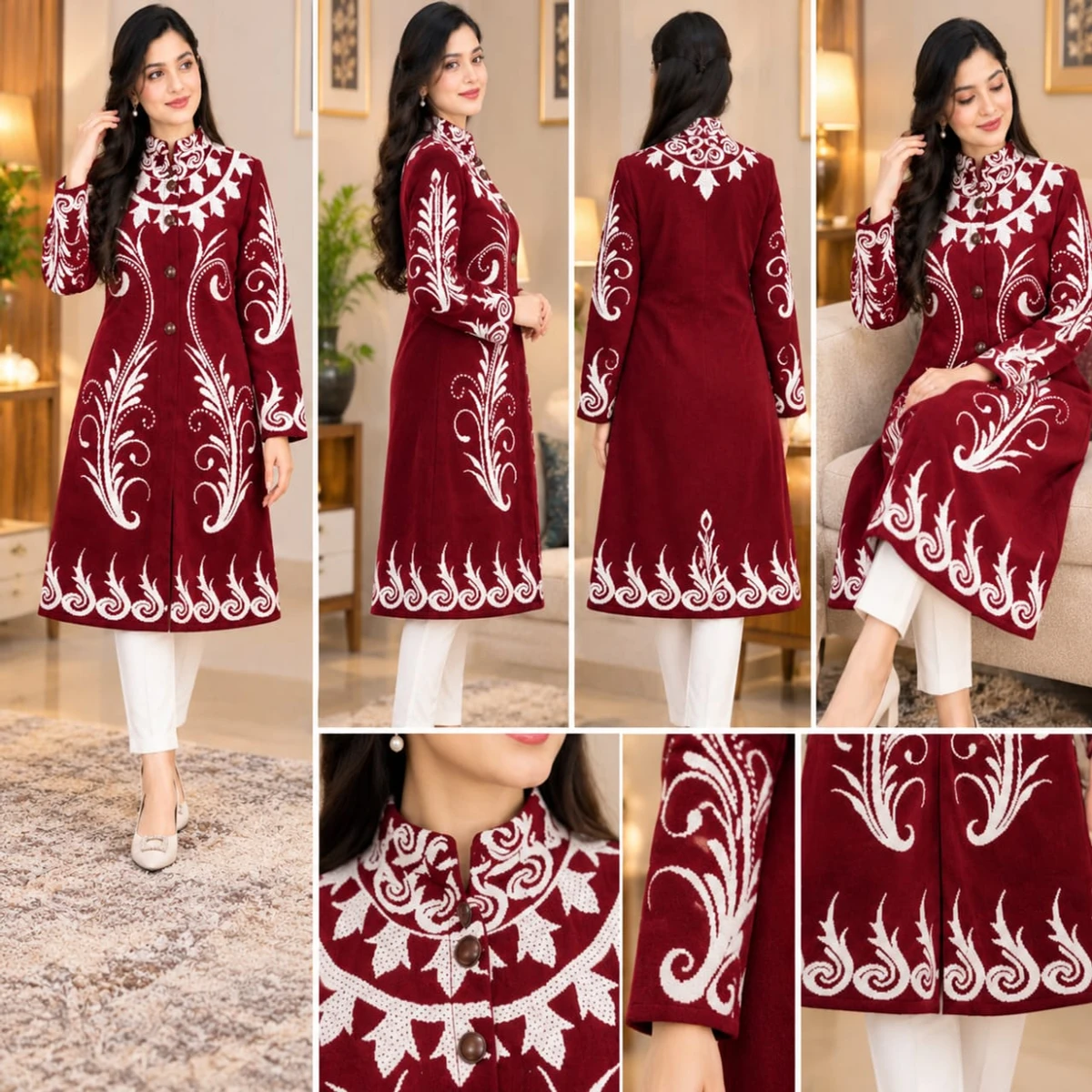 কাশ্মীরি পামপাড়া কোট (COD-302)