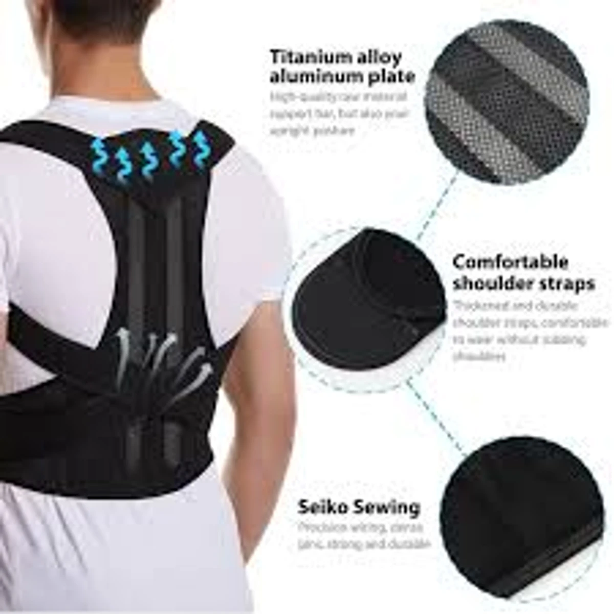 Posture Pro Fix Neck and Shoulder Corrector Back Support Belt