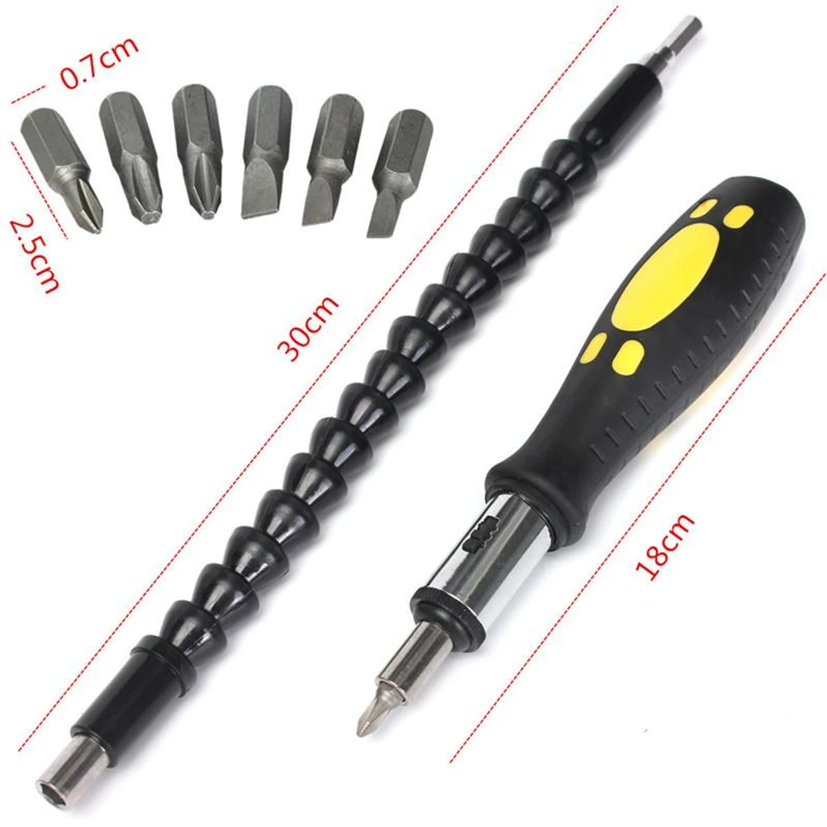 Multi-functional Snake Bit Drill Bit Extender Set (Universal)