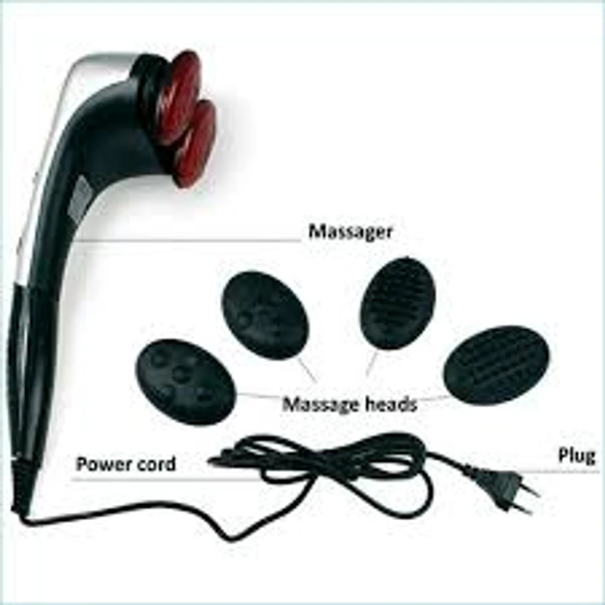 DOUBLE HEADS HEATING MASSAGER