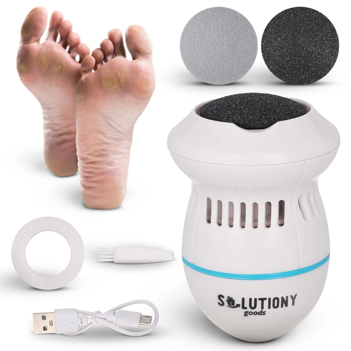 Professional Foot Care Pedicure, Foot Grinder Usb Charging
