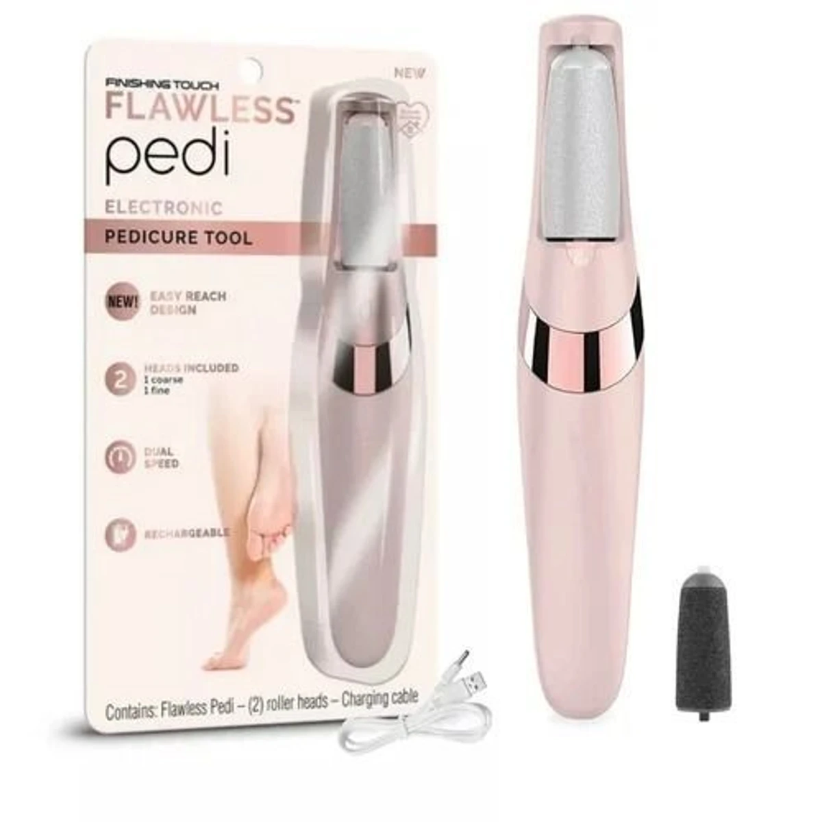 FLAWLESS PEDI ELECTRONIC PEDICURE TOOL