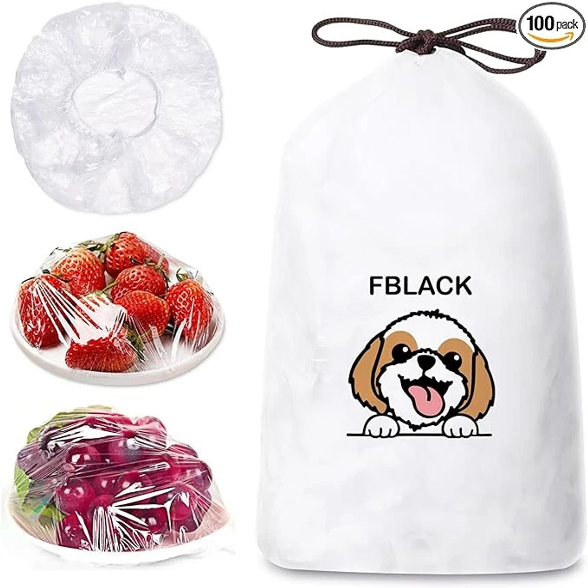 100 pcs Reusable Bowl Covers