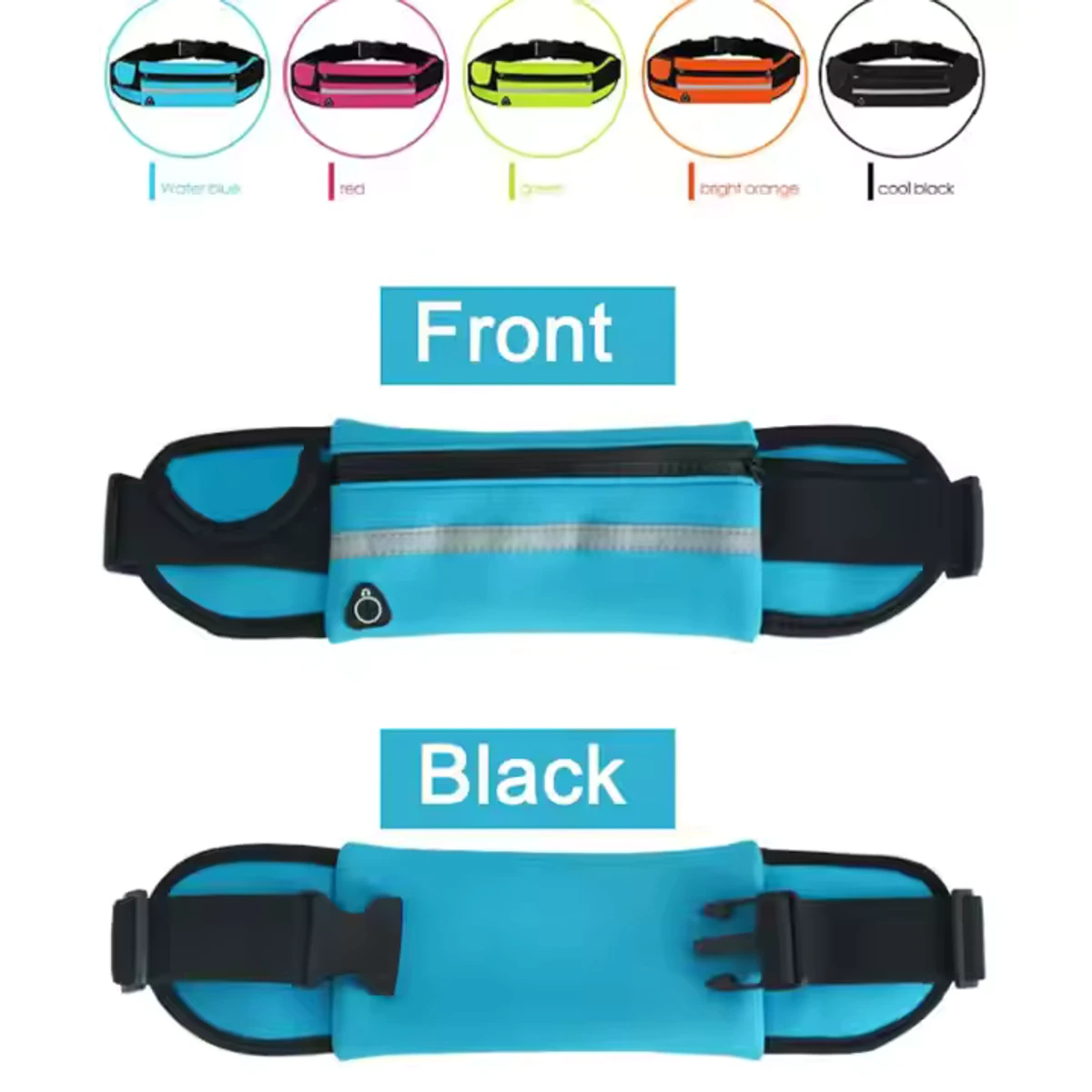 Sky Blue Colour Belt Bag