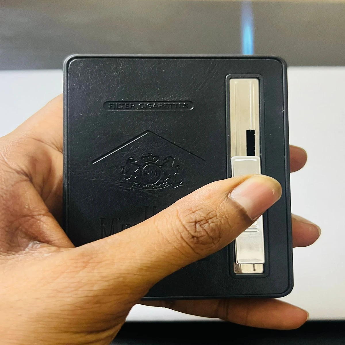 Cigarette Case With Lighter(Black)