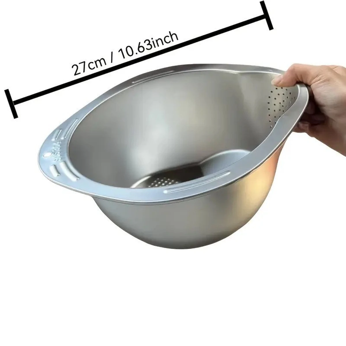 Rice Washer Strainer Bowl