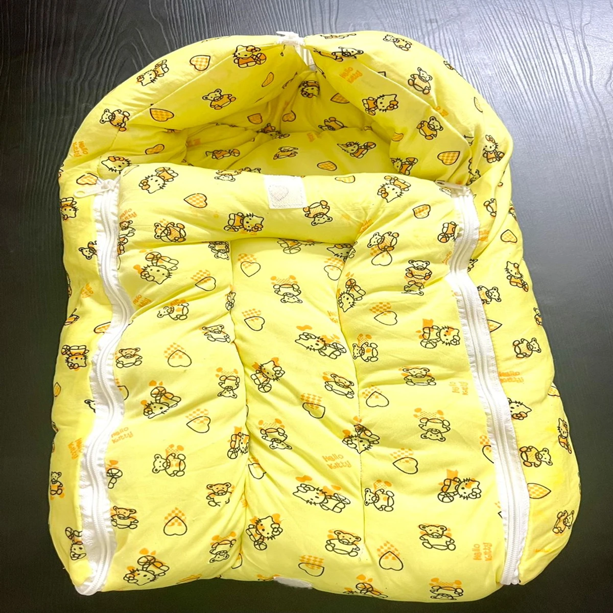 Baby Safety Bed (Lemon Green Colour)