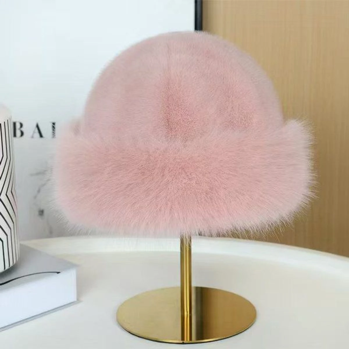 Mongolian Hat for Women(pink)